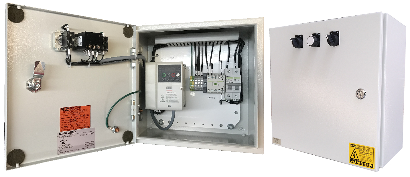 5Hp VFD Paint Booth Control Panel